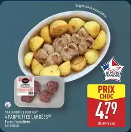 ALDI Boucherie st-clément - 4 paupiettes lardees offre