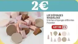 La Foir'Fouille Lot d'éponges maquillage offre