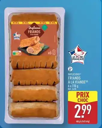ALDI Daylicious - friands a la viande offre