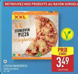 ALDI 4 pizzas margherita offre