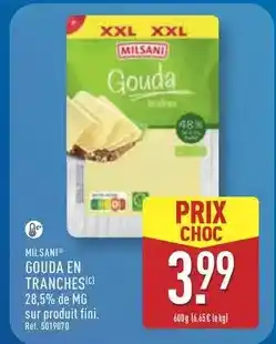 ALDI Milsani - gouda en tranches offre