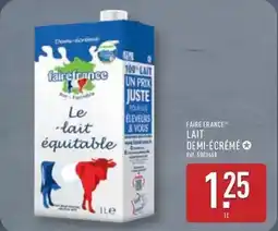 ALDI L'ait demi-écrémé offre