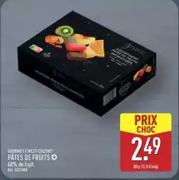 ALDI Gourmet finest cuisine - pates de fruits offre