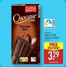 ALDI Choceur tablette de chocolat noir offre