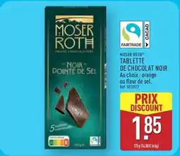 ALDI Orange - tablette de chocolat noir offre