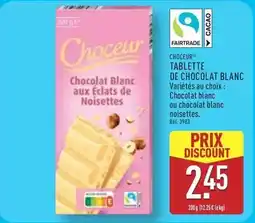 ALDI Tablette de chocolat blanc offre