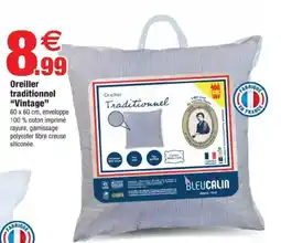 Bazarland Oreiller traditionnel "Vintage" offre