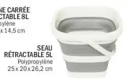 La Foir'Fouille Seau rétractable offre