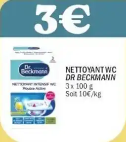 La Foir'Fouille Nettoyant wc dr beckmann offre