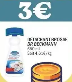 La Foir'Fouille Détachant brosse dr beckmann offre