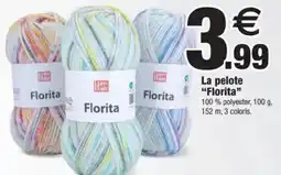 Bazarland La pelote "Florita" offre