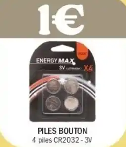 La Foir'Fouille Piles bouton offre