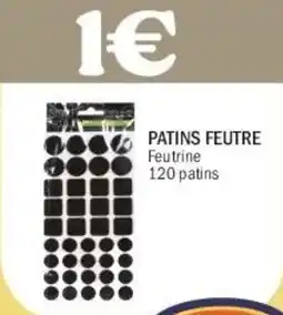 La Foir'Fouille Patins feutre offre