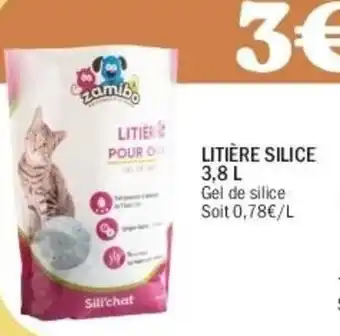 La Foir'Fouille Litière silice offre