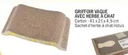 La Foir'Fouille Griffoir vague avec herbe à chat offre