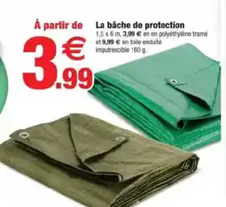 Bazarland La bâche de protection offre
