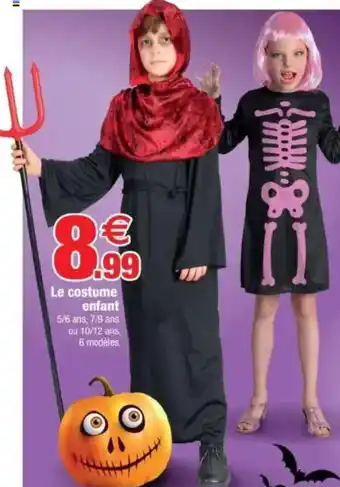 Bazarland Le costume enfant offre