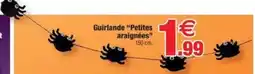 Bazarland Guirlande "Petites araignées" offre