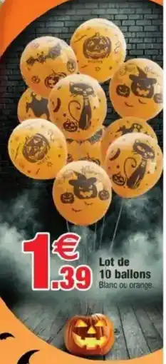 Bazarland Lot de 10 ballons offre