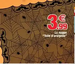 Bazarland La nappe "Toile d'araignée" offre