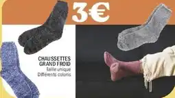 La Foir'Fouille Chaussettes grand froid offre