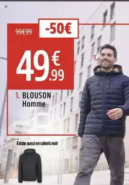 Intersport Blouson homme offre