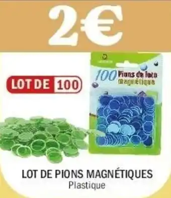 La Foir'Fouille Lot de pions magnétiques offre