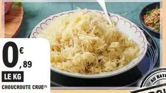 E.Leclerc Express Choucroute crue offre