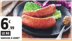 E.Leclerc Express Saucisse à cuire offre