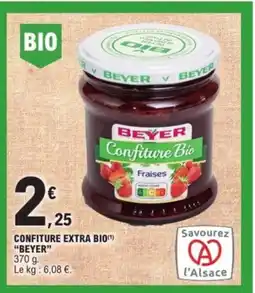 E.Leclerc Express BEYER Confiture extra bio offre