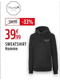 Intersport PROJECT X Sweatshirt offre