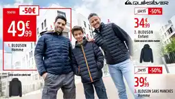 Intersport QUICK SILVER Blouson Homme offre