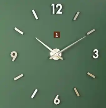 Hyper U Horloge deco a coller offre