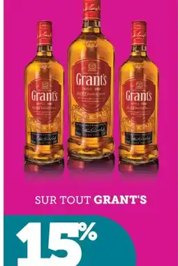 Bi1 GRANT'S Sur tout offre