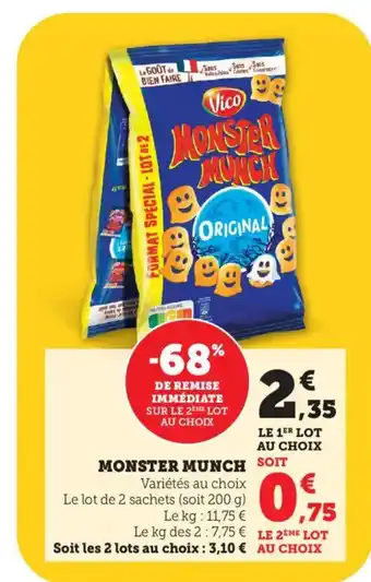 Bi1 Monster munch offre