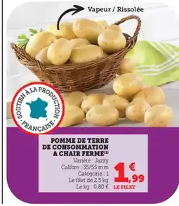 Bi1 Pomme de terre de consommation a chair ferme offre