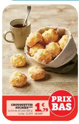 Bi1 Chouquettes sucrées offre