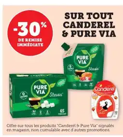 Bi1 CANDEREL & PURE VIA Sur tout offre