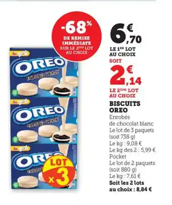 Bi1 OREO Biscuits offre