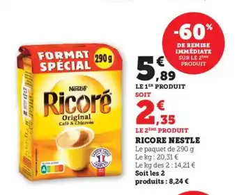 Bi1 RICORE Nestle offre