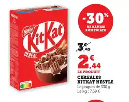 Bi1 Cereal kitkat nestle offre