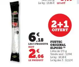 Bi1 ELPOZO Fuetec original offre