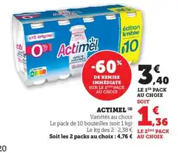 Bi1 ACTIMEL offre