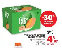 Bi1 FUZETEA The glace saveur peche offre