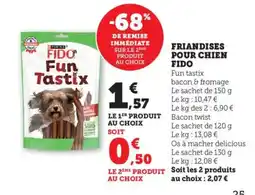 Bi1 FIDO Friandises pour chien offre