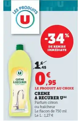 Bi1 U Creme a recurer offre