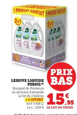 Bi1 PERSIL Lessive liquide offre