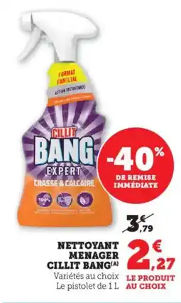 Bi1 CILLIT BANG Nettoyant menager offre
