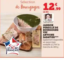 Bi1 Jambon persillé de bourgogne vpf antoine sabatier offre