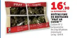 Bi1 Huître fine de bretagne prat ar coum offre